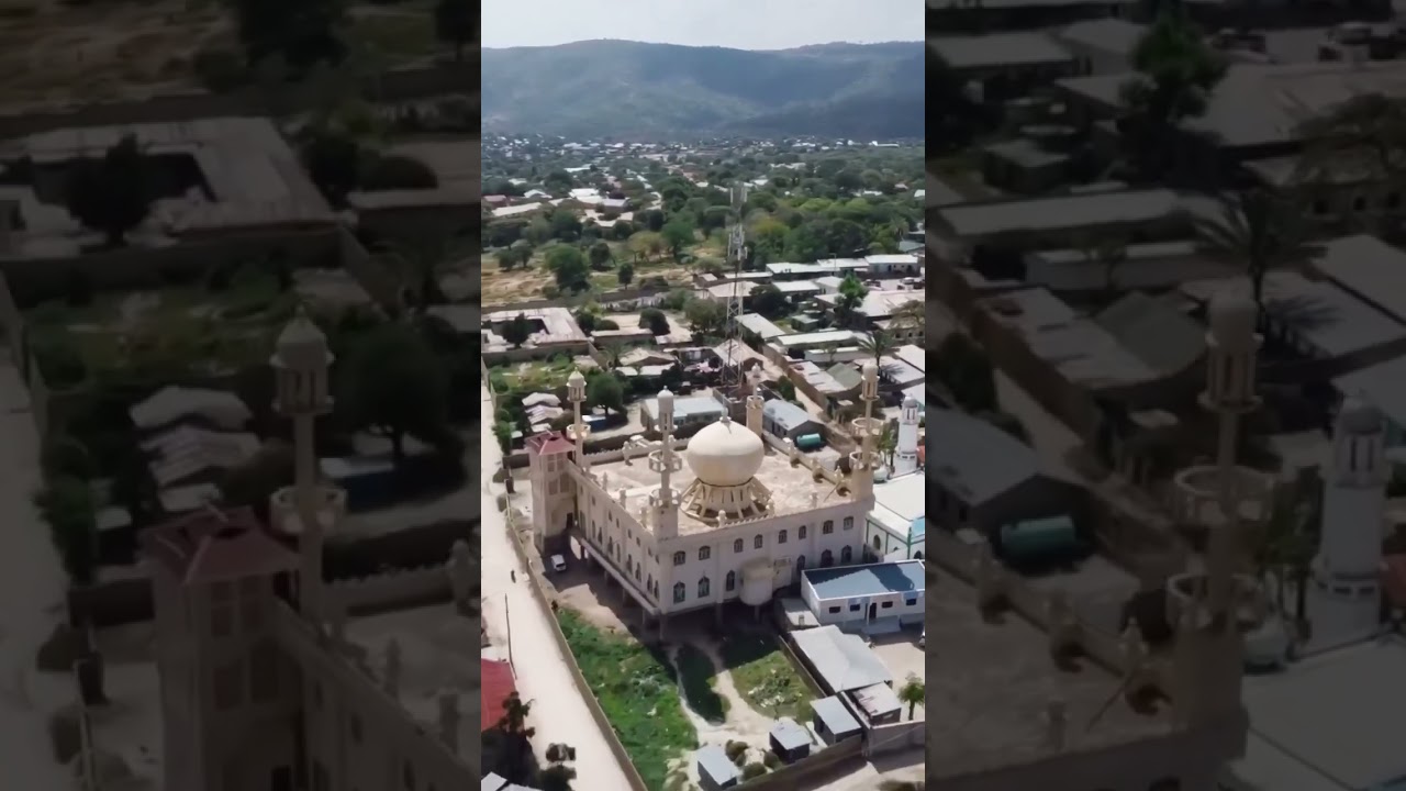 Moyale town aerial view