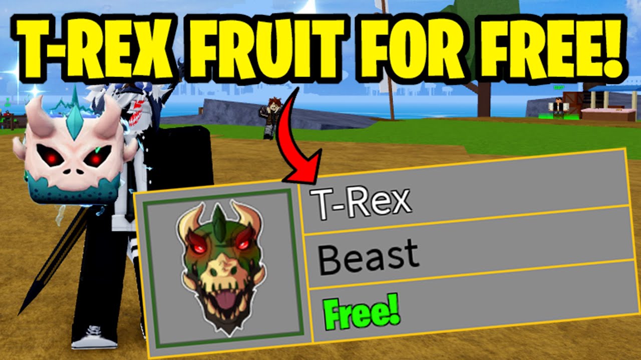 ГЛИТЧ, чтобы получить T-REX FRUIT в BLOX FRUITS БЕСПЛАТНО!