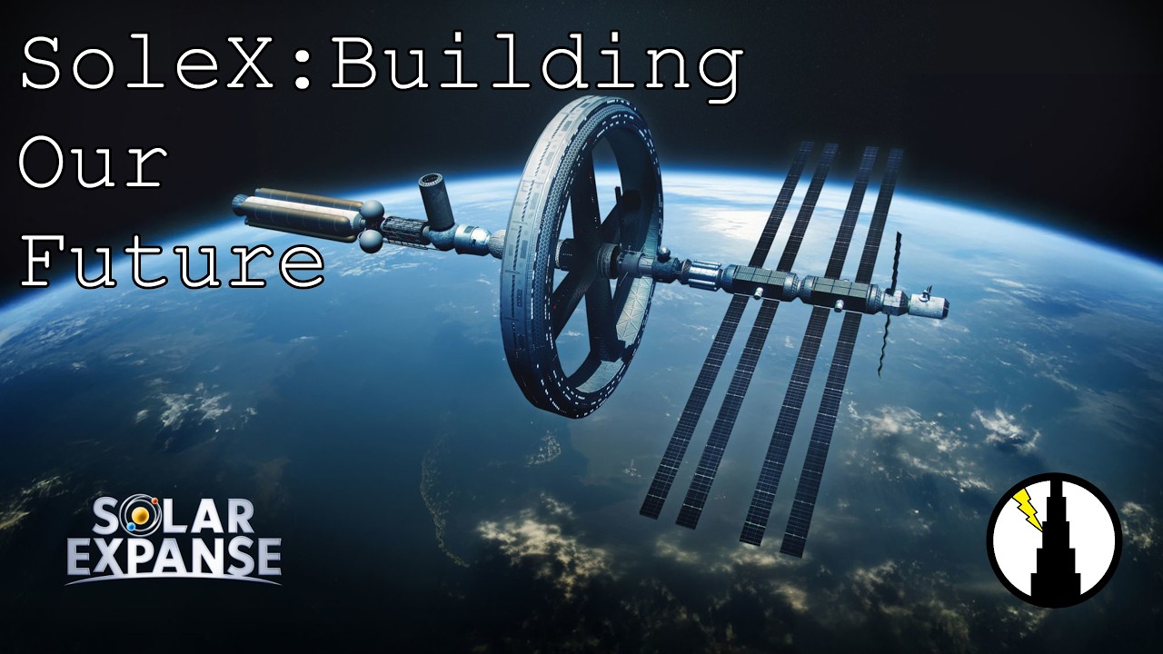 New Space Logistics Game | Solar Expanse | First Look