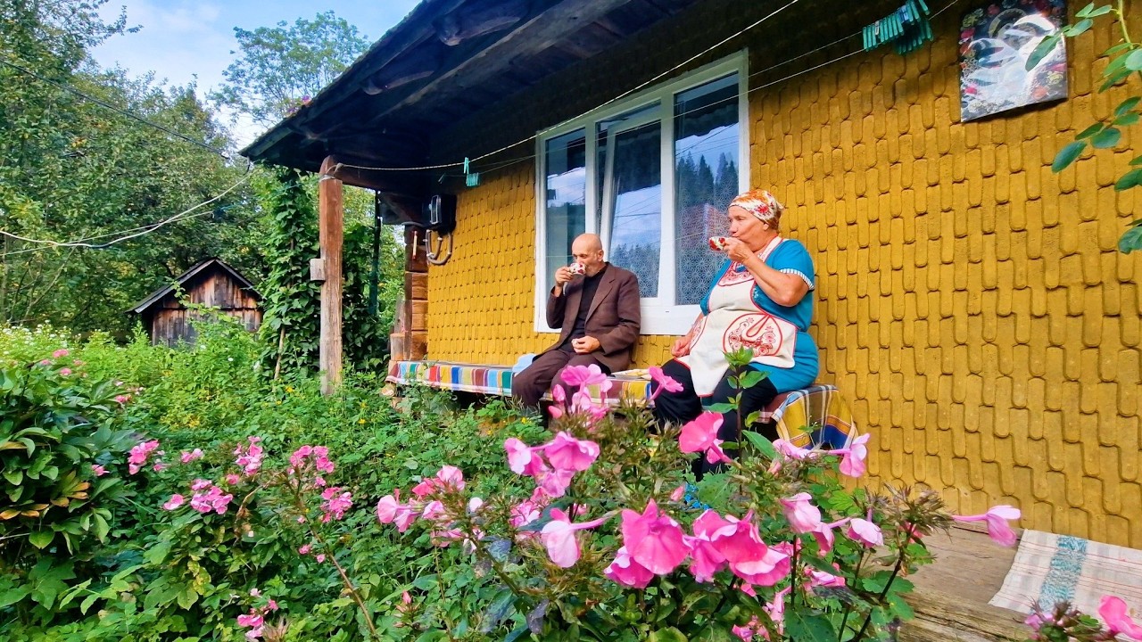 Life of Love in the Mountain Village | Olga & Ivan's Simple Happiness