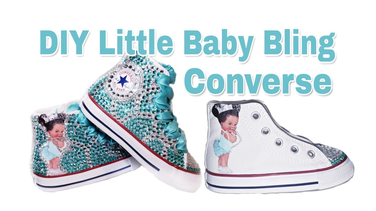DIY Little Baby Bling Converse