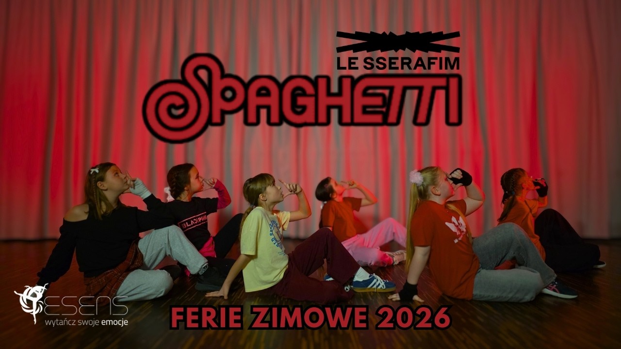 LE SSERAFIM 'SPAGHETTI' Kids Dance Cover | BEGINNER | Warsztaty taneczne dla dzieci 2026 | AT Esens