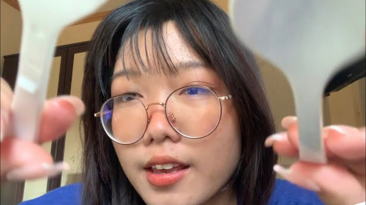 ASMR // eating your negative energy ~⚡️ ( layer sounds ✅ ) re-up