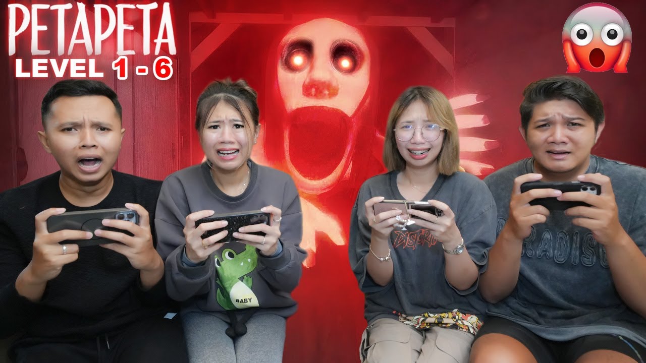 DIKEJAR HANTU PETA-PETA LEVEL 6 ROBLOX!! MENYERAMKAN!!