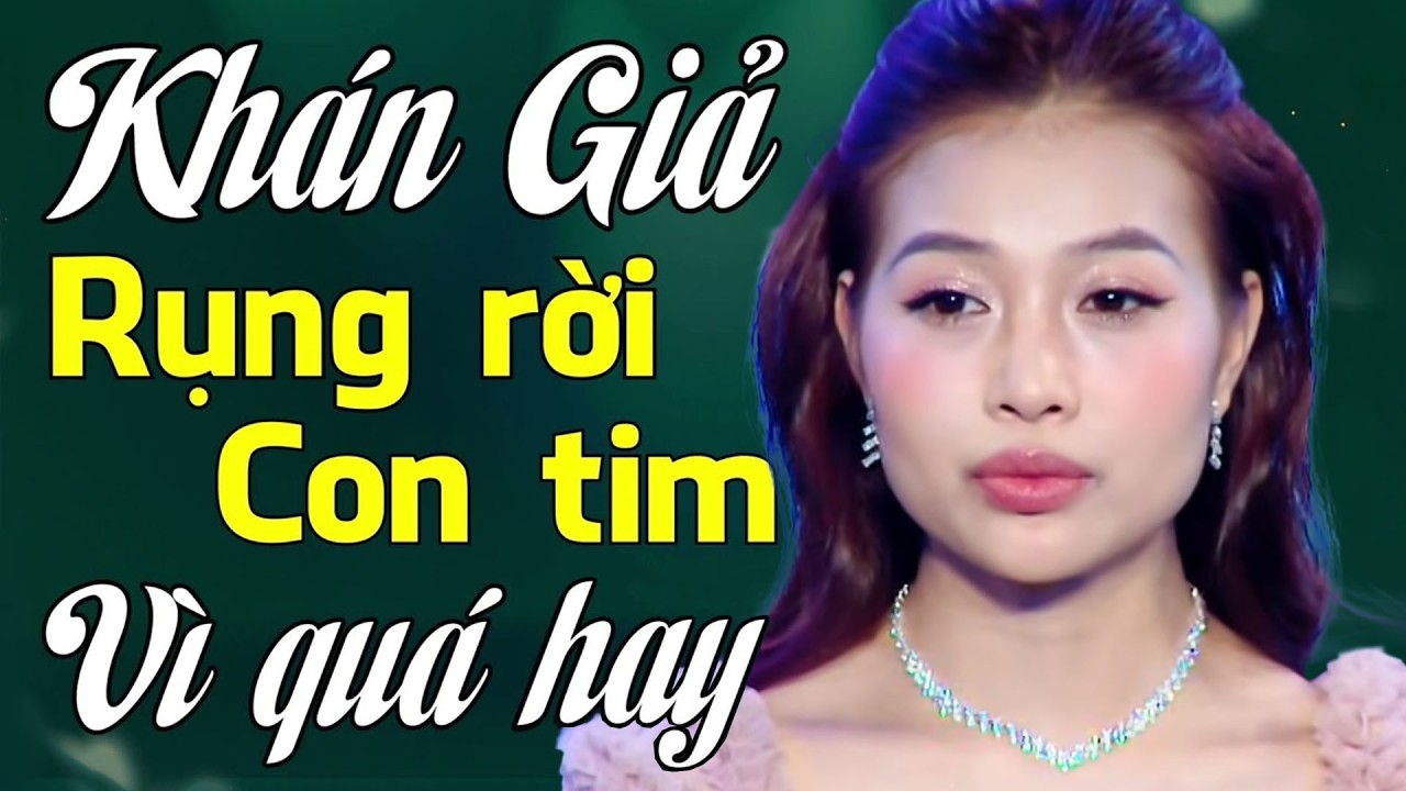 Thí sinh ĐẶC BIỆT CÓ CHẤT GIỌNG LẠ RẤT HAY khiến cả trường quay vỡ òa