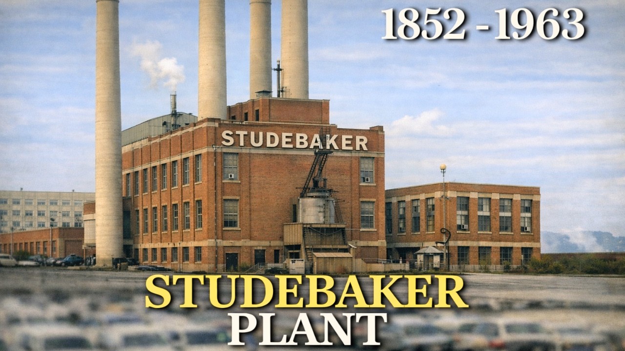 The Dark Story Behind America’s Last Independent Automaker: Studebaker Plant
