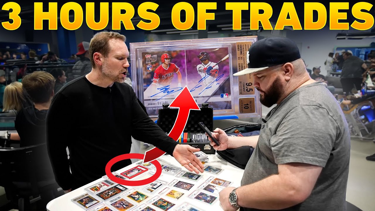 3 Hours of Negotiating INTENSE Card Trades 🤝 🔥
