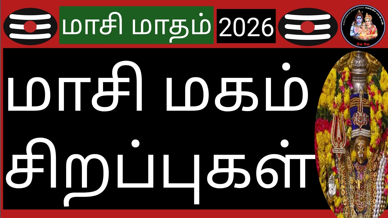 💥மாசி மகம் சிறப்புகள்-2026💥@Deiveegapalangal-ky3io