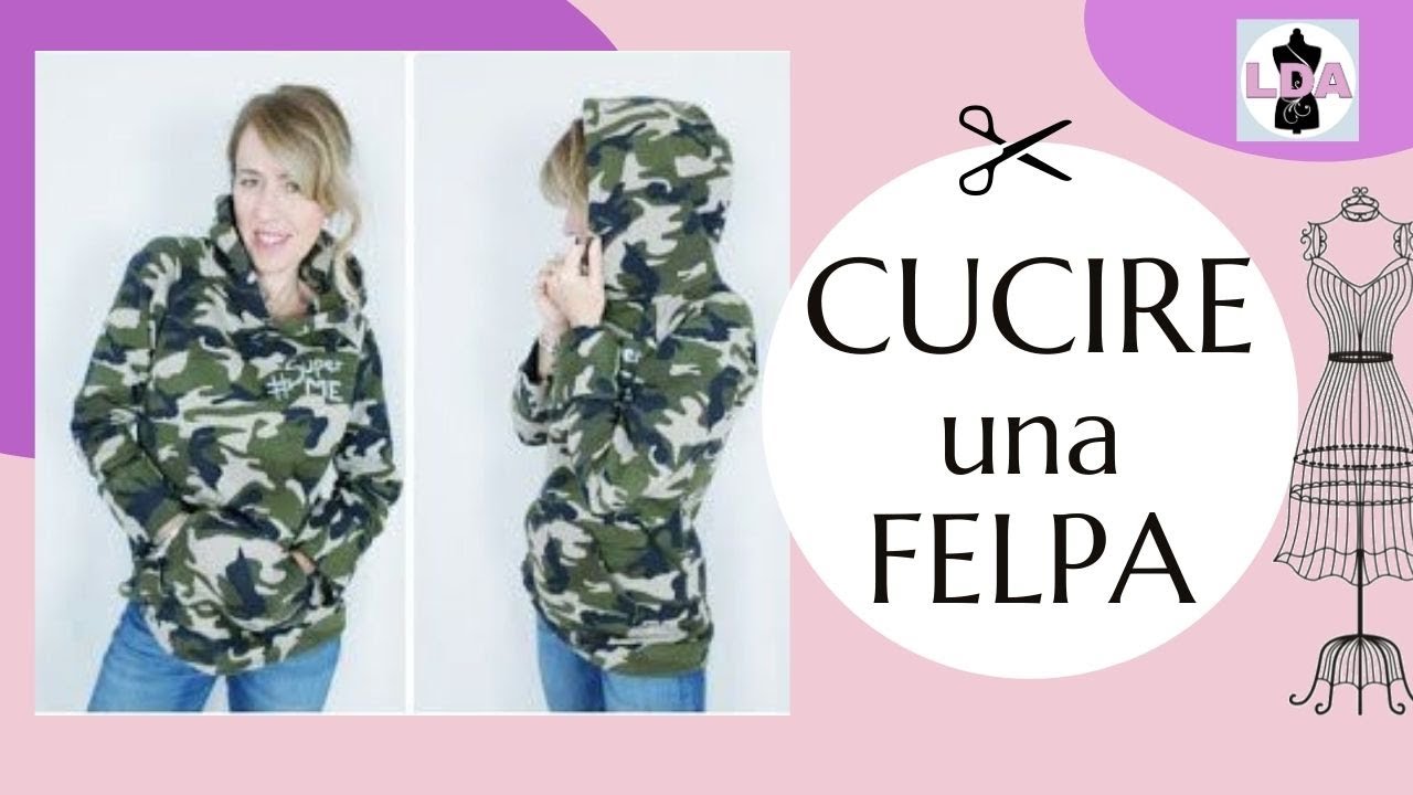 Cucire una felpa senza cartamodello