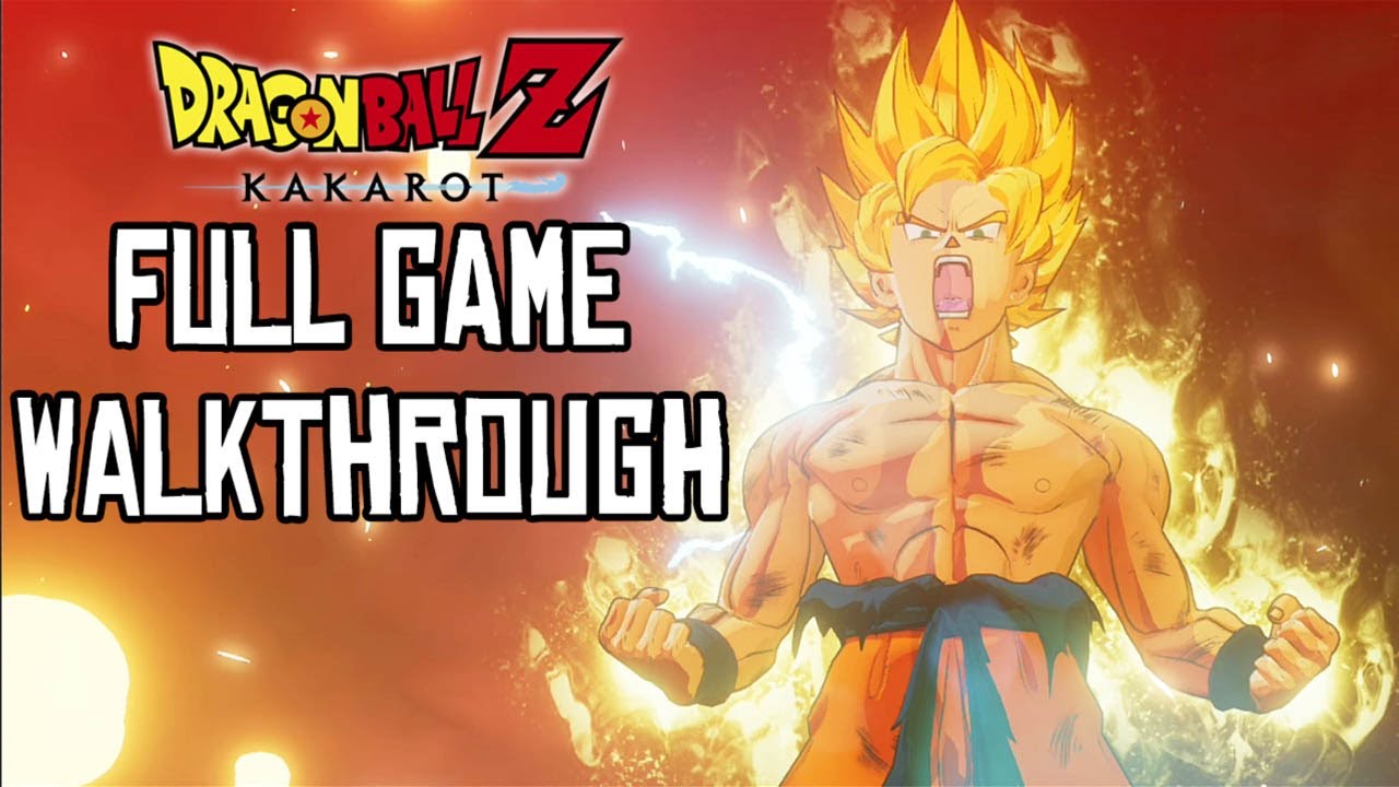 Dragon Ball Z Kakarot FULL GAME Walkthrough (PS4 Pro) No Commentary Gameplay @ 1080p ᴴᴰ ✔