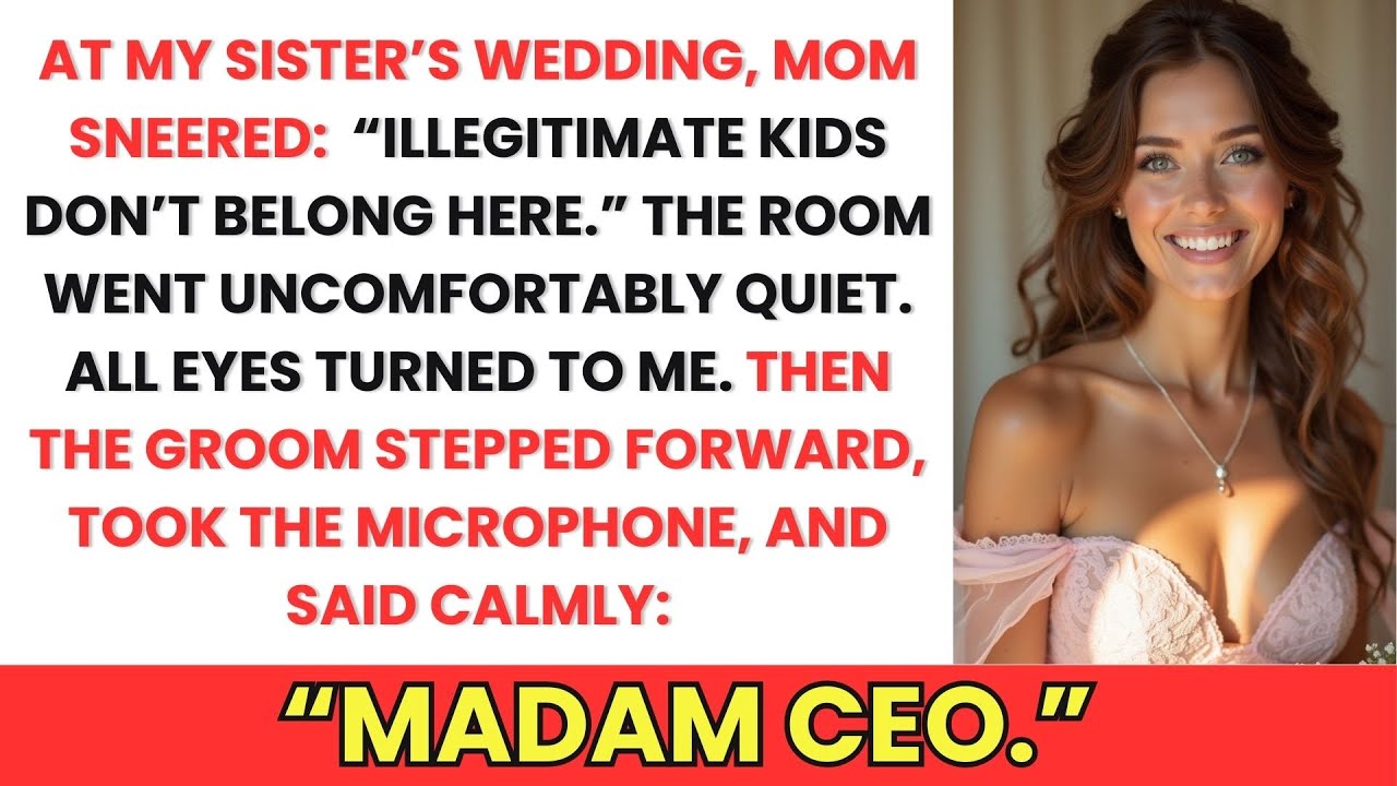 At My Sister's Wedding, Mom Said 