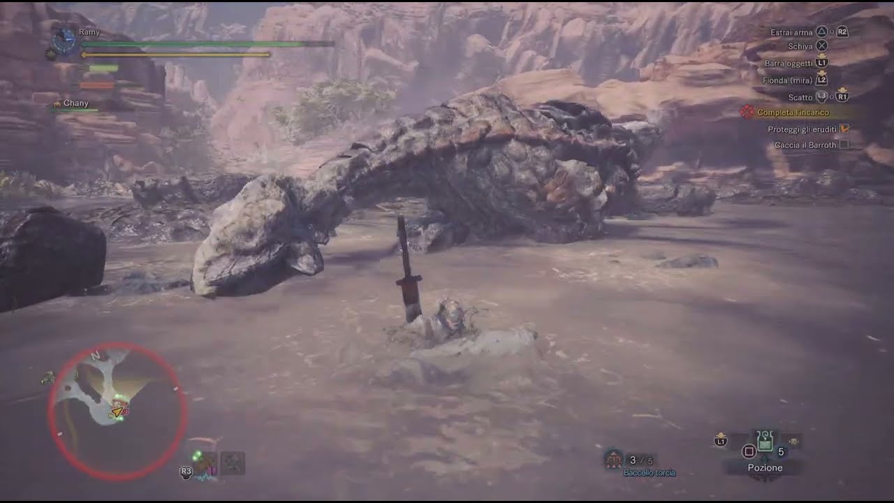 Monster Hunter World: Iceborne: prova del gioco .. Barroth