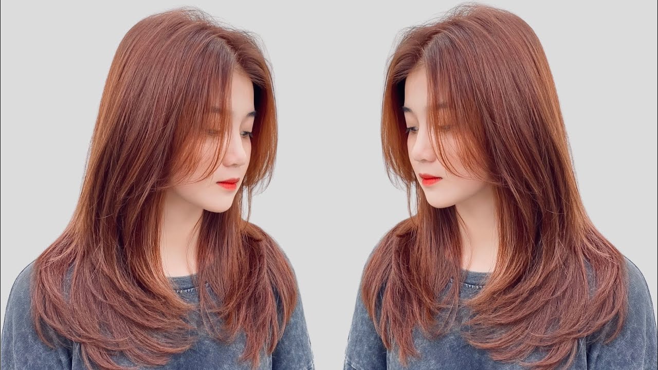 Dang Hieu. Hướng dẫn cắt tóc dài Layer, mái bay cho khuôn mặt nhỏ. (Long Hair Cut)