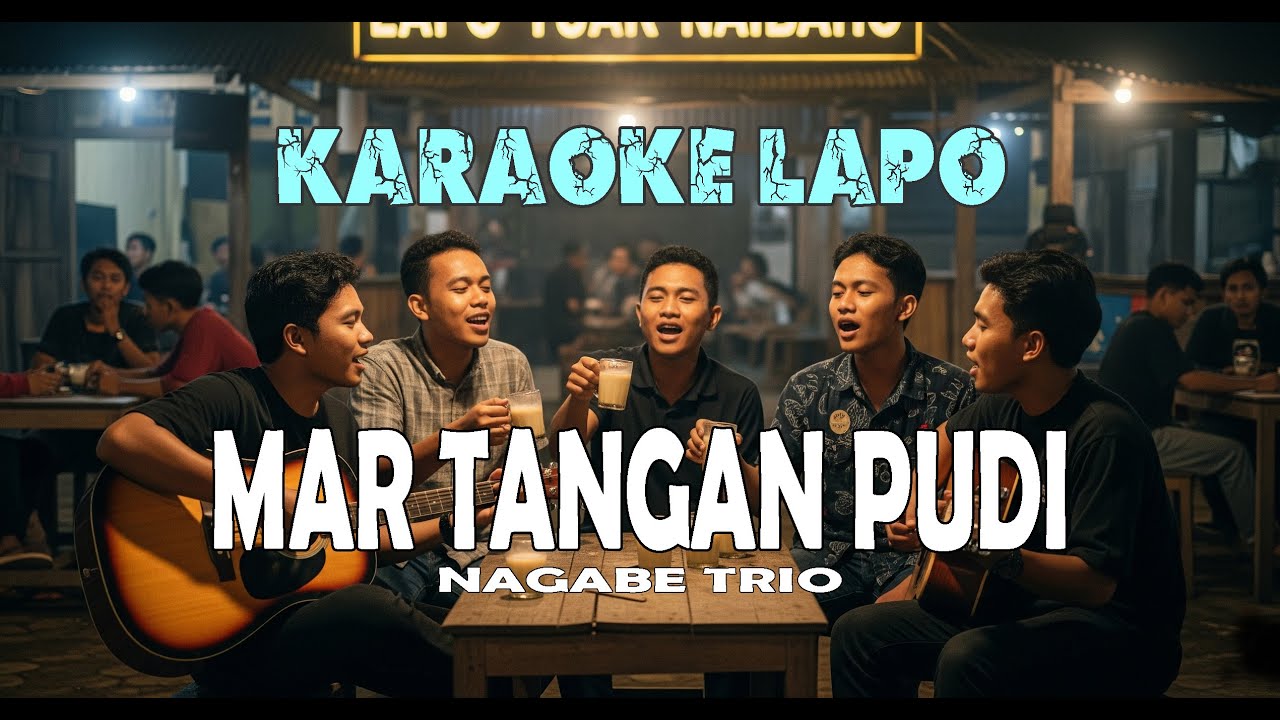 Karaoke Martangan Pudi-Nagabe Trio-Nada Pria Versi Parmitu Gitar