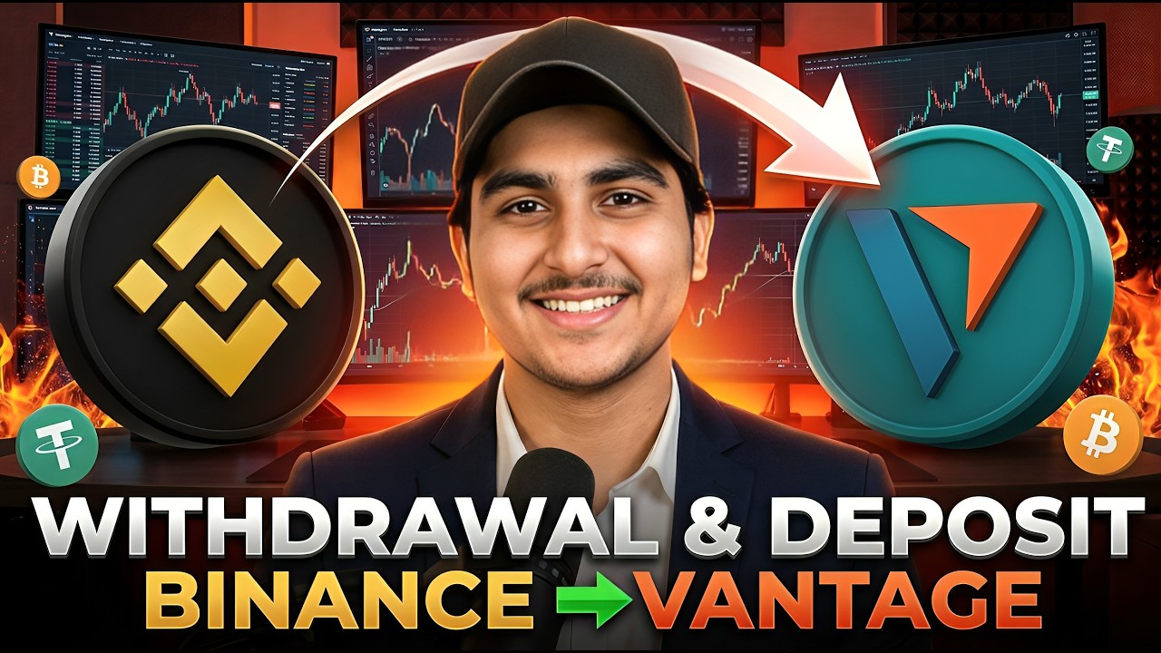 How to Deposit in Vantage | Binance To Vantage Deposit & Withdrawal | Vantage Broker