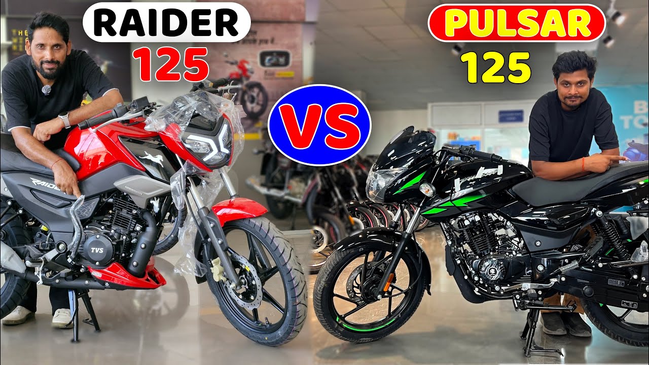 New Bajaj Pulsar 125 VS Tvs Raider 125 Who Is Best 125cc Bike In 2025
