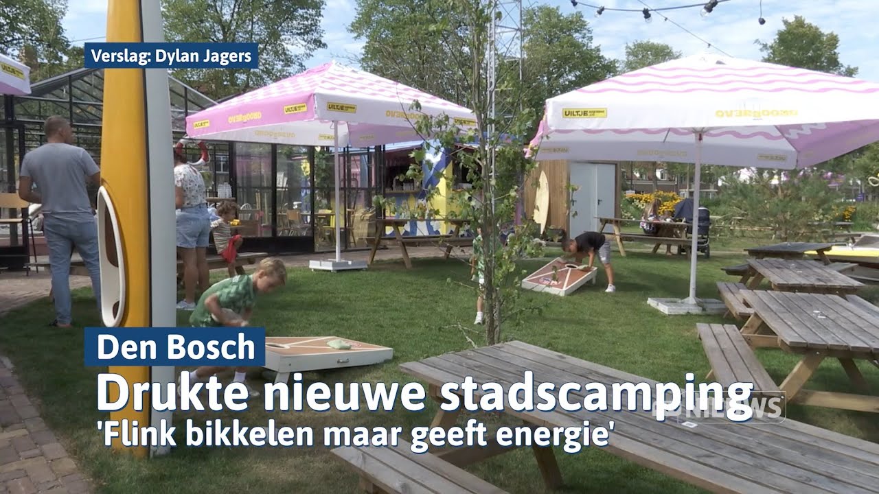 Eerste zomer voor Stadscamping Overboord I Dtv Den Bosch