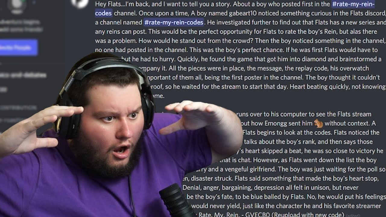 This person created an epic story so I would Rate his Rein