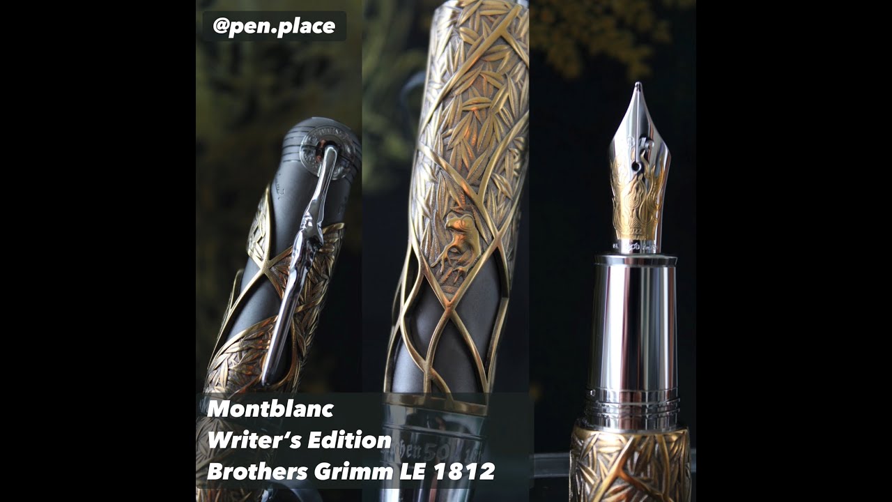 Montblanc Writer’s Edition Brothers Grimm 1812 Fountain Pen Review | A Masterpiece of Storytelling