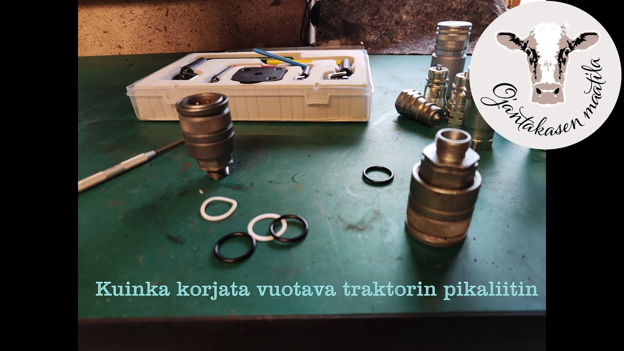 Kuinka korjata vuotava traktorin pikaliitin, pajalta löytynyt ihmevempain sekä Sudanin ruohoa