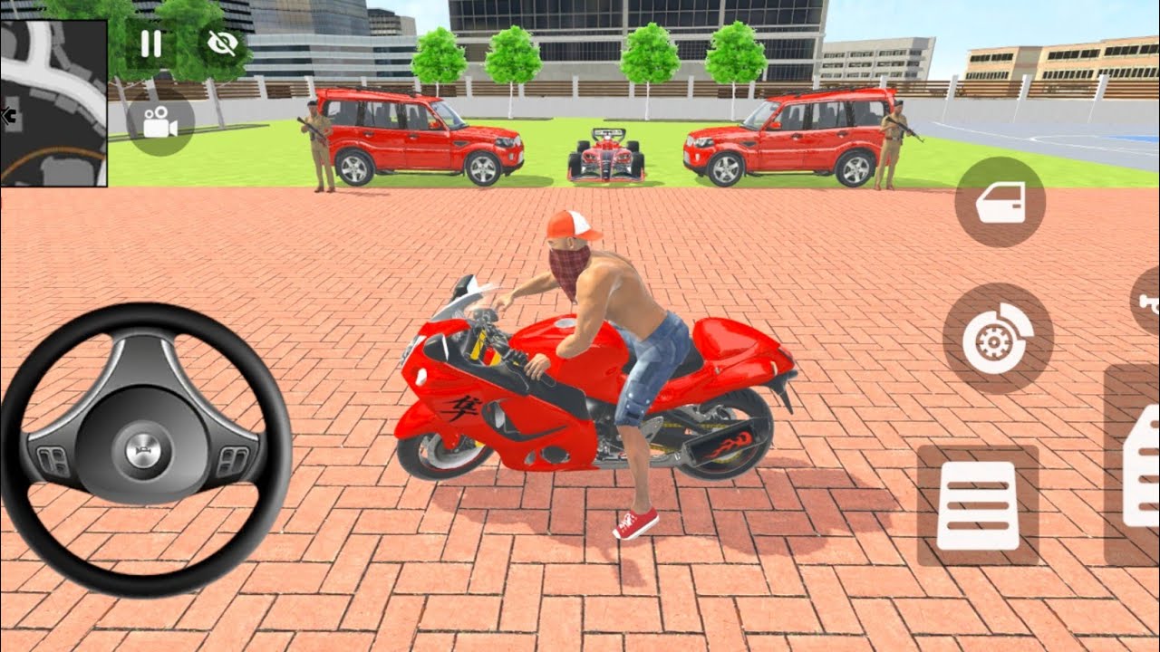 🇮🇳 Franklin Order 🤑 By New Sports Car 👑🚨 And 2️⃣ Scorpio 💥 in Indian 🇮🇳 bike Theft Auto Simulator 🎮