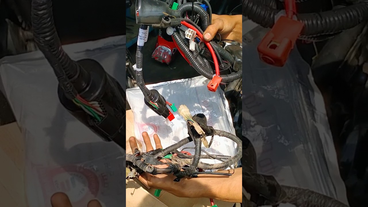 Bajaj Pulsar 150 Wiring Change #wiring #wiringkit #automobile