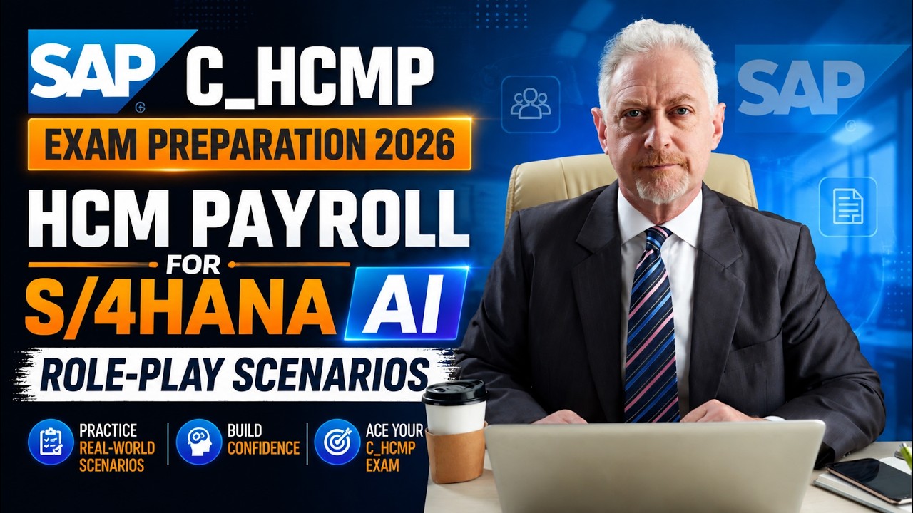 SAP C_HCMP Exam Preparation 2026 | HCM Payroll for S/4HANA AI Role-Play Scenarios Practice