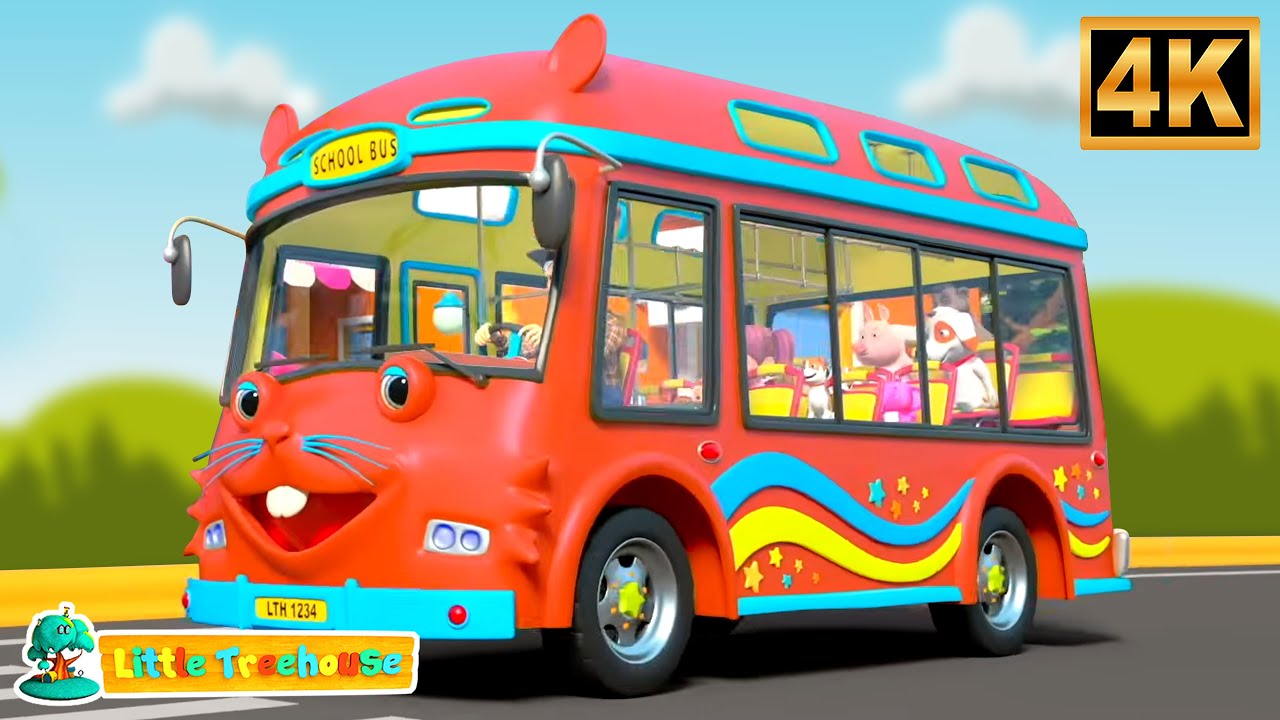 Wheels on the Bus, Favorite Nursery Rhyme Sing-Along