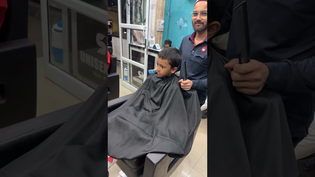 Boy haircut for style