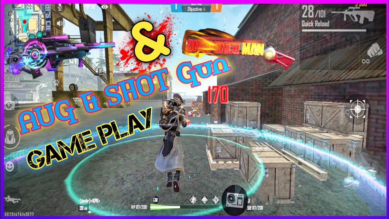 One PunchMan and Aug Game testing /Ak47 :Garena Free Fire