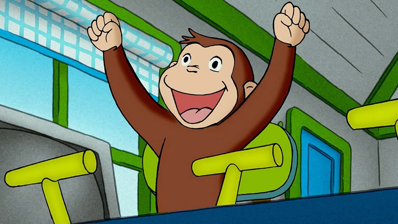 駅長さん 🐵 おさるのジョージ