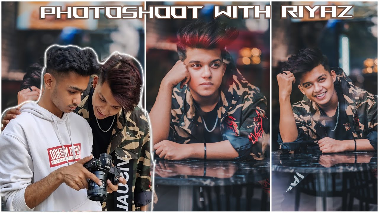 Portrait photoshoot with Riyaz aly || Behind the scenes || POV