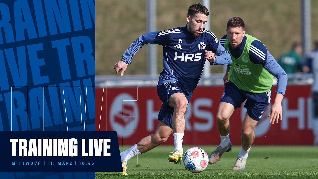 Training RE-LIVE vor Hannover | FC Schalke 04