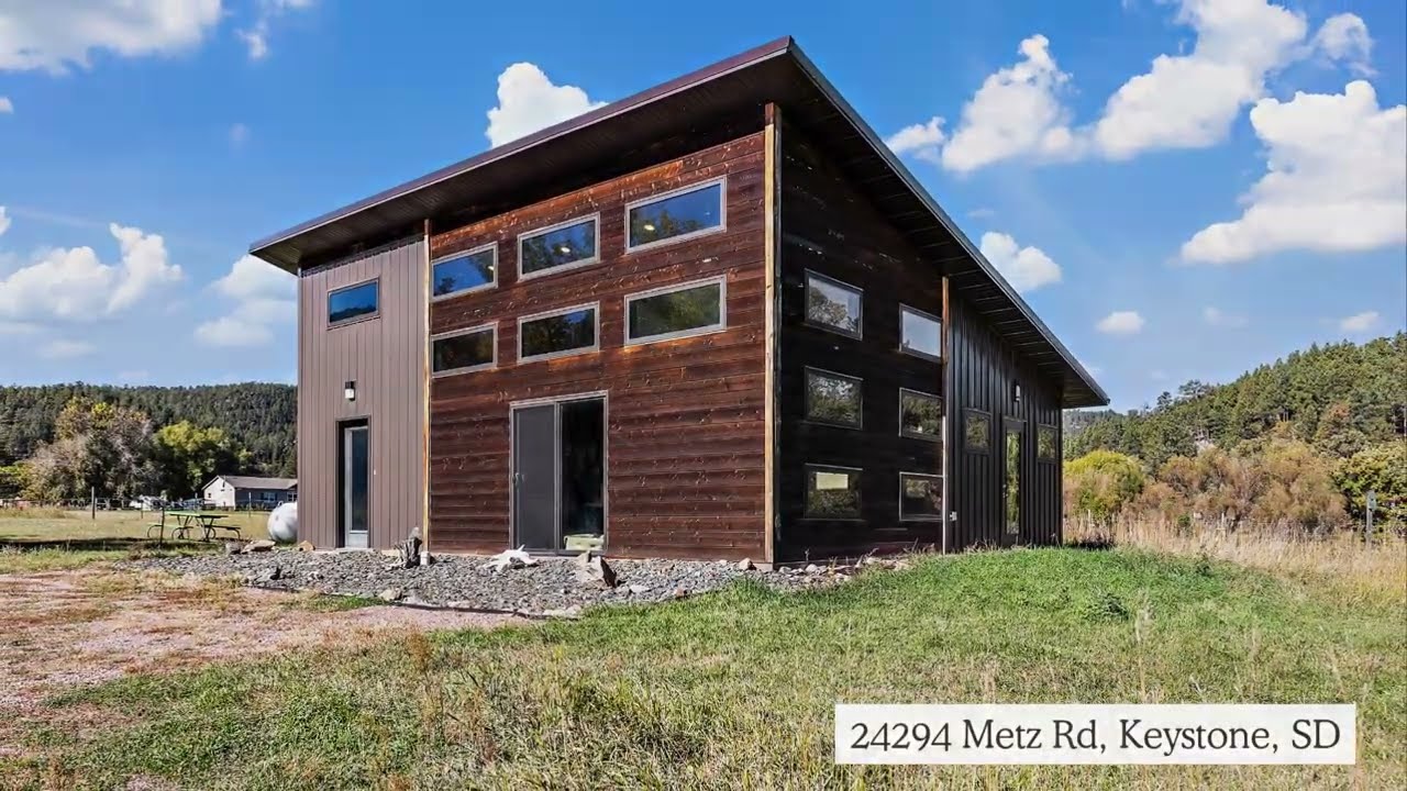 🏡 Darling Handcrafted Home with Battle Creek Running Through! | For Sale in the Black Hills