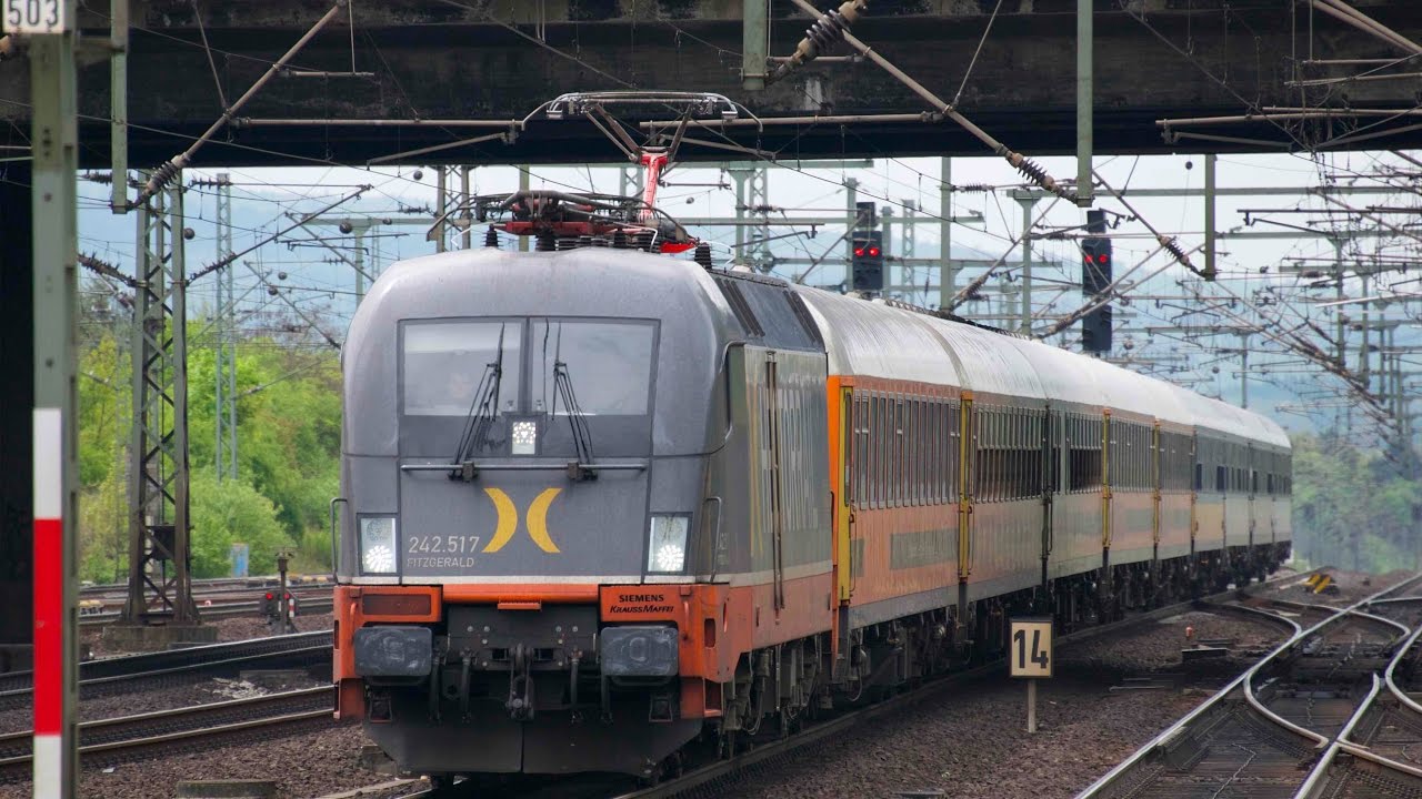 Locomore (letzte Fahrt) in Kassel-Wilhelmshöhe; BR 245 Testfahrt; VW-Zug;