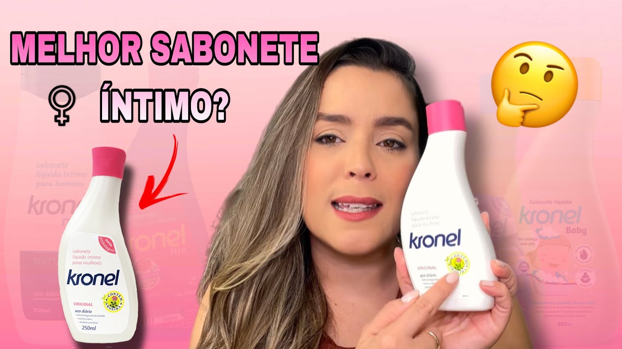TESTEI O SABONETE ÍNTIMO KRONEL