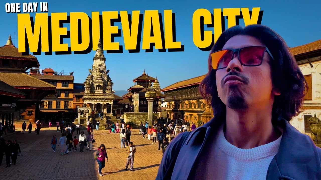 One Day in a Medieval City from the 15th Century! | BHAKTAPUR—NEPAL Cinematic Vlog