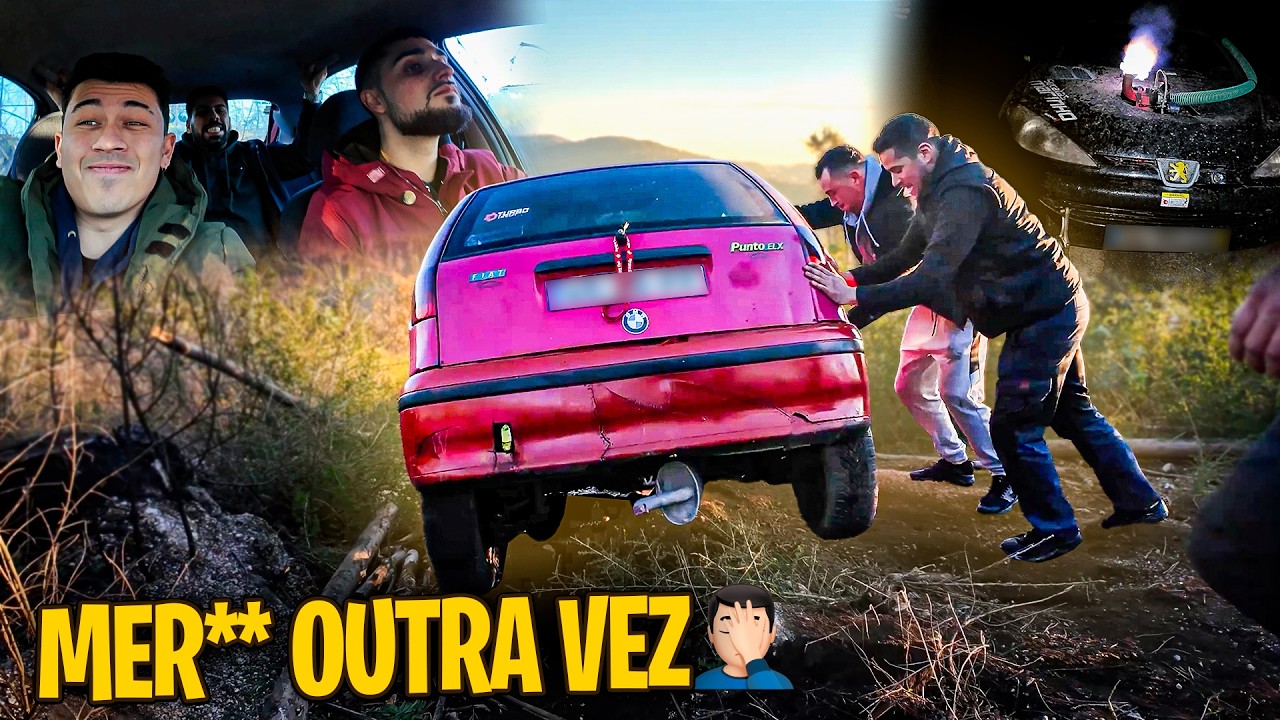 VOLTOU A DAR MER** ! TIROS E PRESSÃO DO TURBO AO MÁXIMO NO PEUGEOT DO AÇO ! PUNTO FICOU SEM ESCAPE !