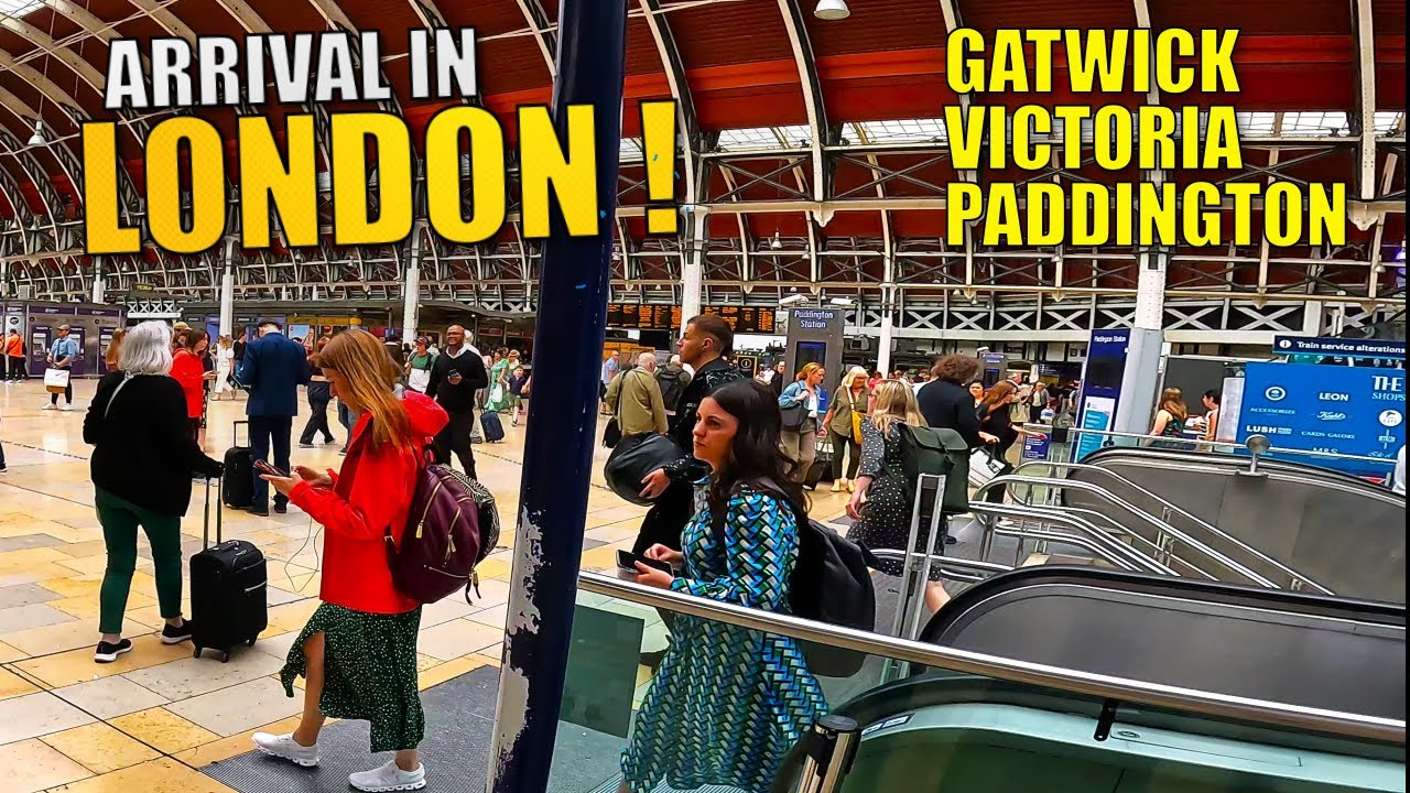 ⭐ The Intense Trek to My Hotel on London's Busy Rail Lines