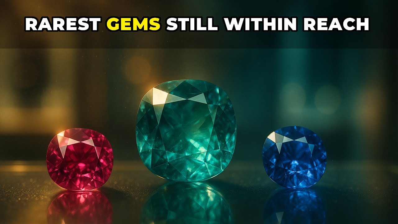 Top 10 Rarest Gemstones Still Affordable in 2025 &mdash; For Now