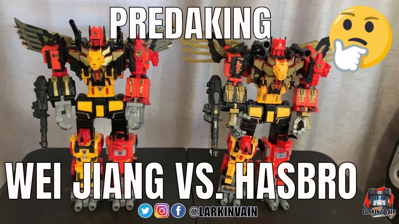 Weijiang Predaking vs  POTP Predaking Comparison
