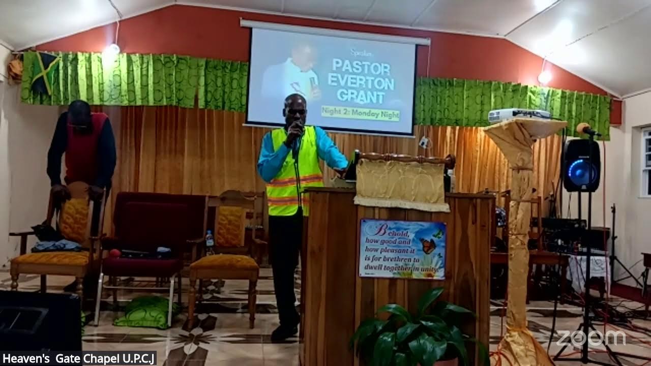Heaven's Gate Chapel/ Welcome to Youth Week 2026. Night 2. Pastor Everton Grant
