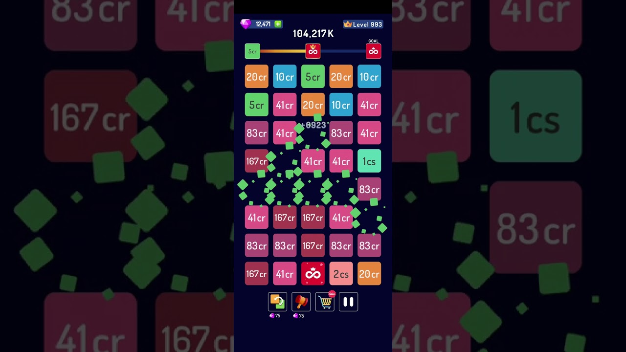 2248 - Numbers Game 2048 #games #gameplay #gameplay