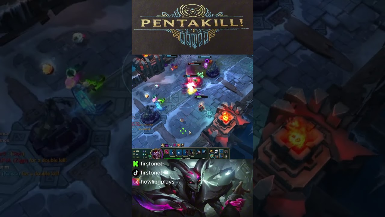 🎭 AD Shaco Penta &ndash; The Trickster #leagueoflegends #shorts #petshub #birdtrend #highlight #riotgames