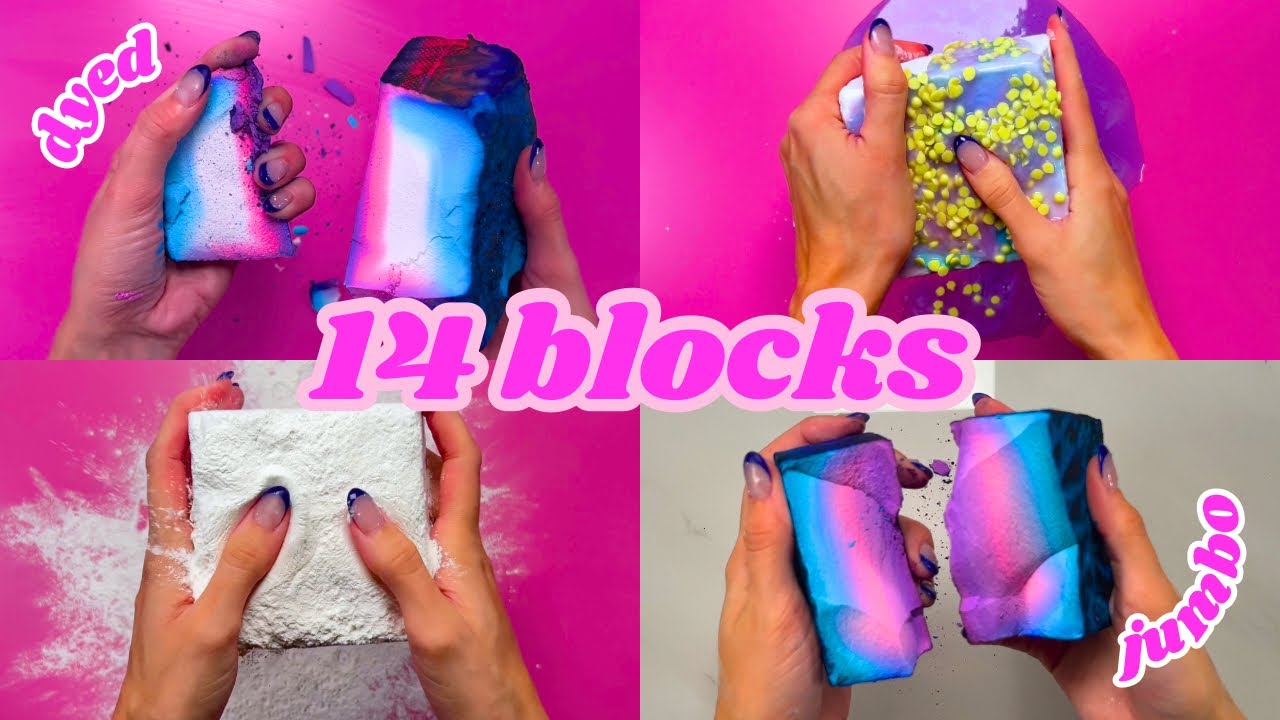 14 BLOCKS OF JUMBO UNPOLISHED GYM CHALK