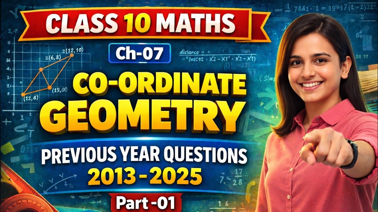 10th Ch-07 2014-2025 Prev year questions #maths #cordinategeometry #nirdeshankjyamiti #class10 