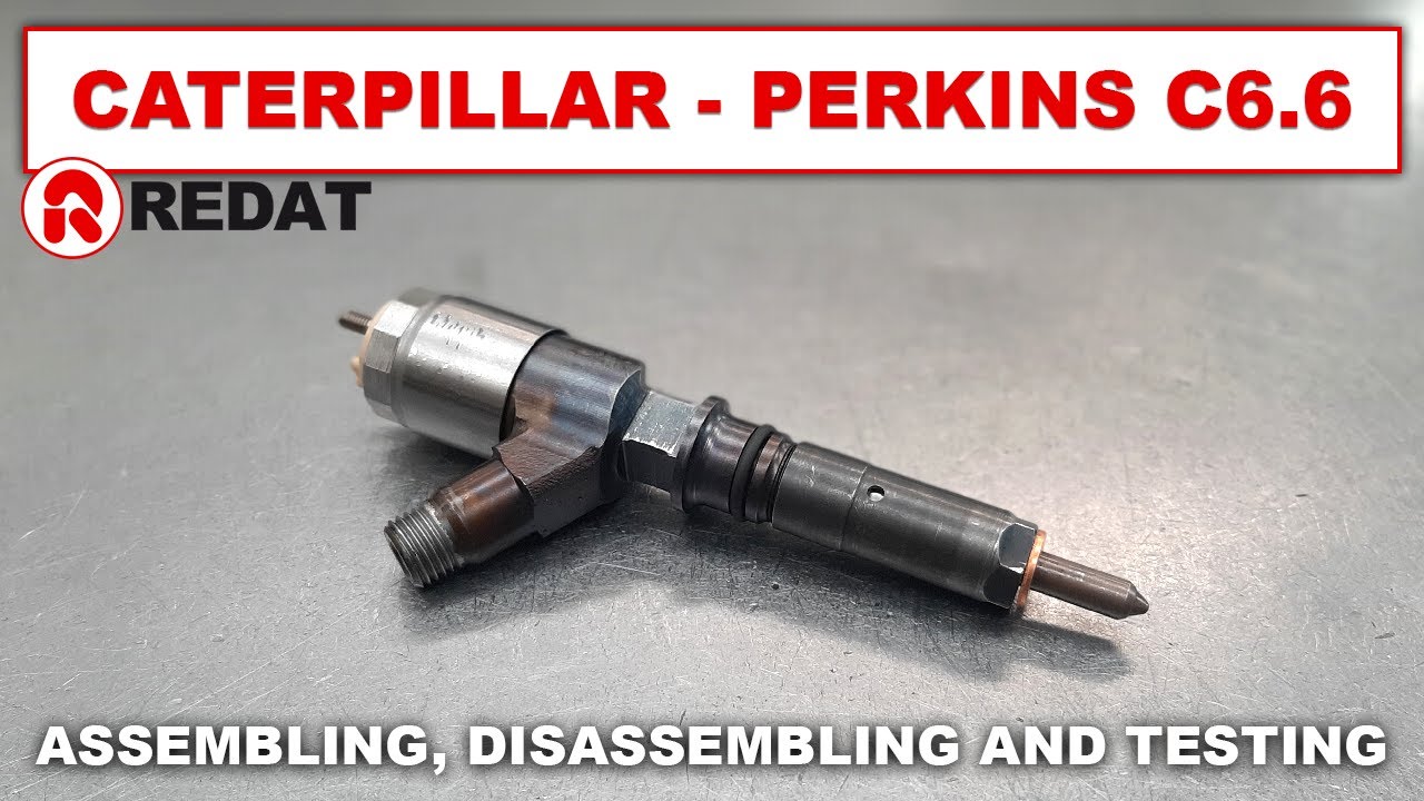 Форсунки Caterpillar Perkins C6.6 Common Rail — сборка, разборка и проверка