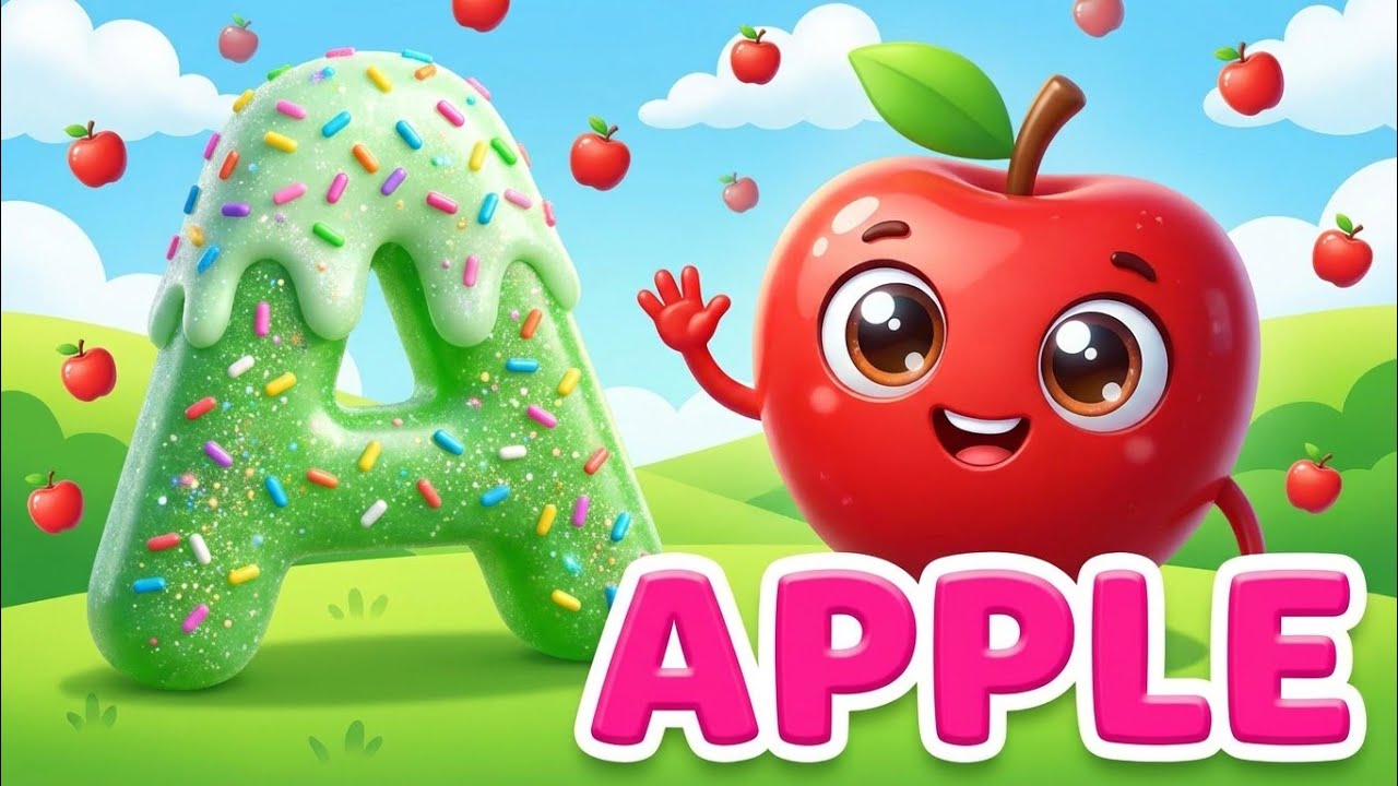 A for apple | abcd | अ से अनार | Alphabets song nursery rhymes 21
