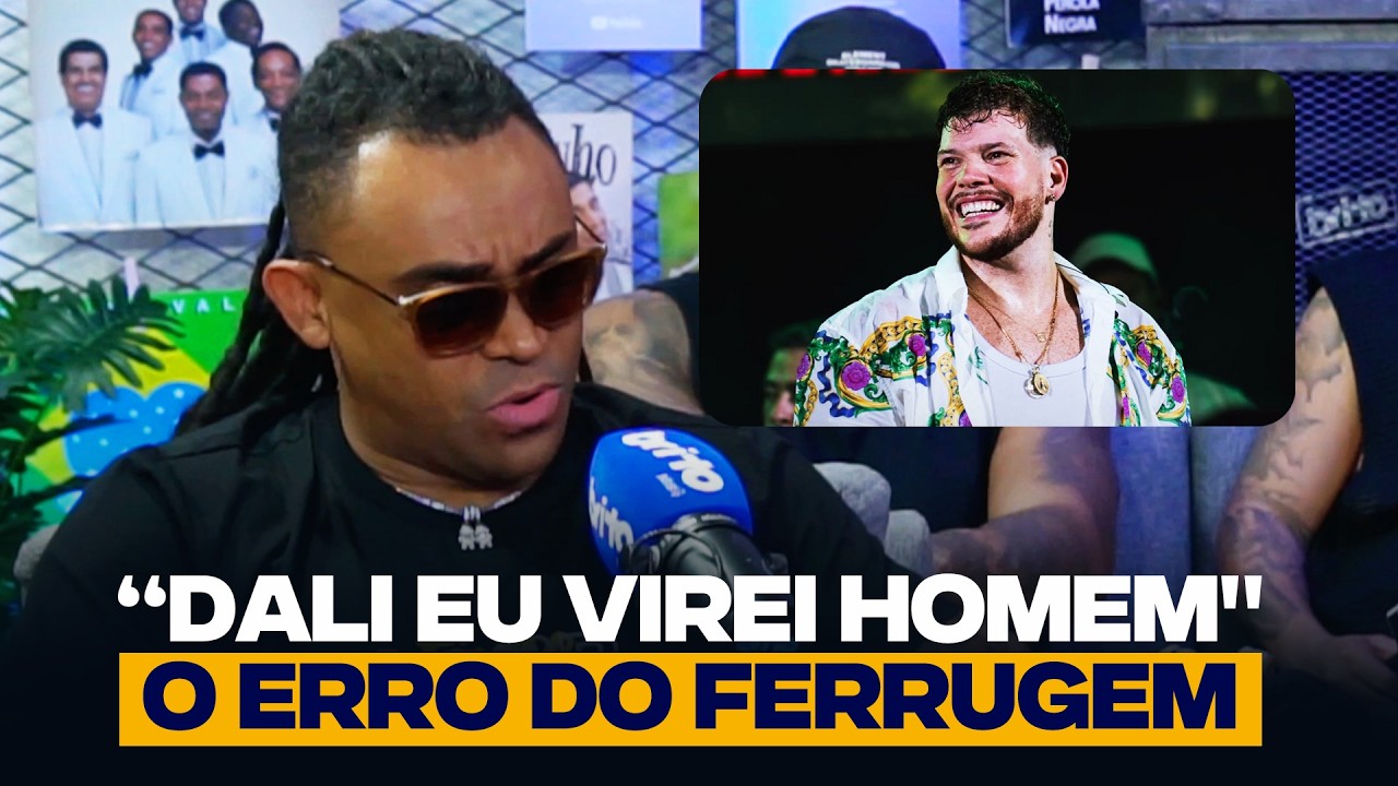 O que o FERRUGEM disse no OFF sobre o PISÃO NO FÃ | Brito Podcast