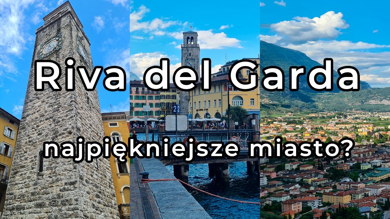 RIVA DEL GARDA | MIASTO | ROWERY | JEZIORO - zwiedzam i opowiadam #vlog1